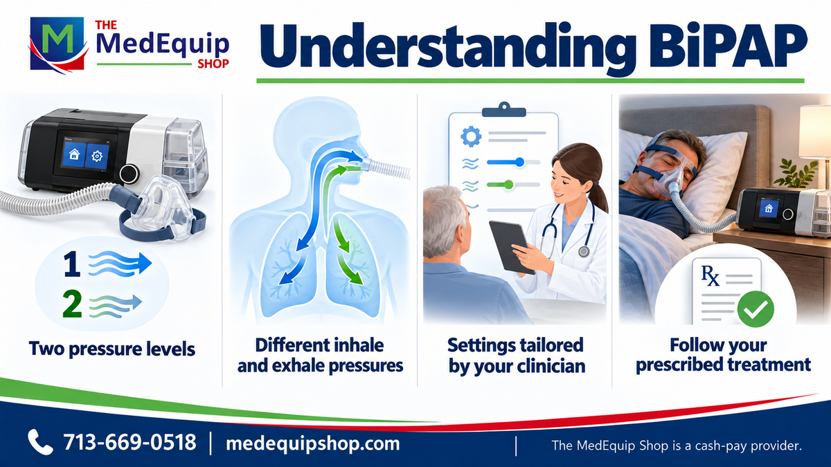 Understanding BiPAP — article infographic infographic