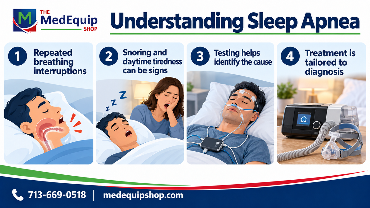 Understanding Sleep Apnea — article infographic infographic