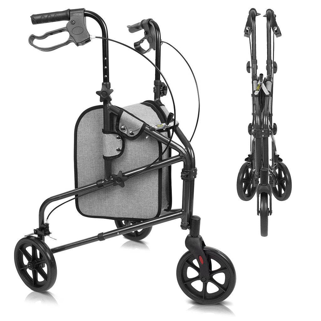 Vive 3 Wheel Rollator - MOB1026BLK - MedEquip ShopMobilityMOB1026BLK