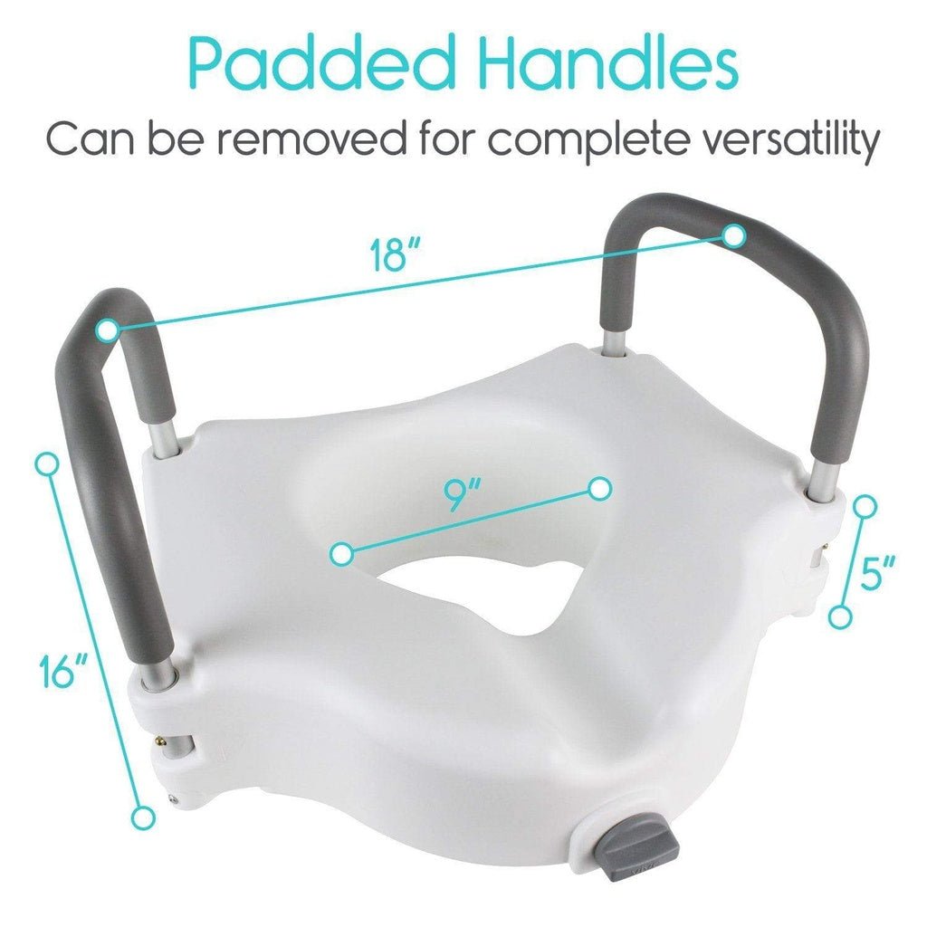 Vive Raised Toilet Seat LVA1011 - MedEquip ShopBathroom AidsLVA1011