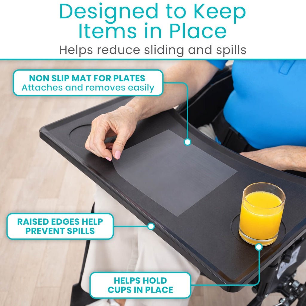 Wheelchair Tray - MedEquip ShopMobilityMOB1142BLK